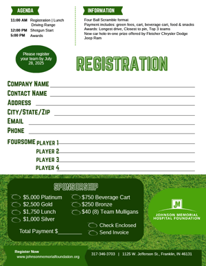 Copy of 2025 Golf Tournament Flyer-2-Sold Out